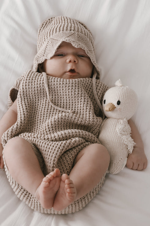 luna-luca-summer-tank-set-heather-beige Luna and Luca Newborn Baby Clothes